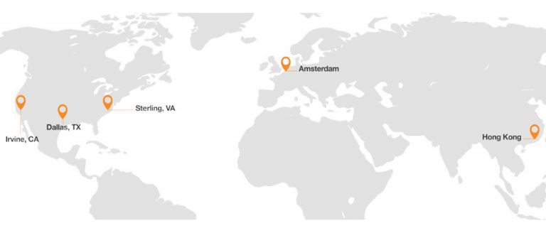 Rapidscale Network Area Map