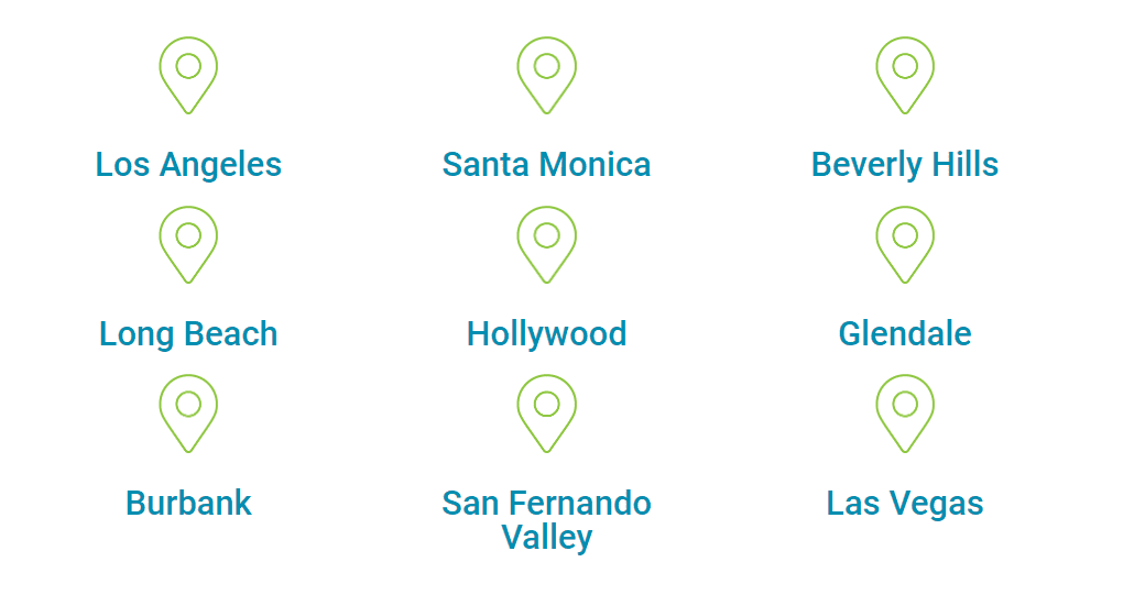 BAI Connect network area map