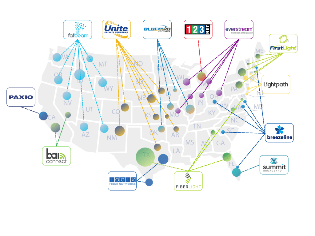 Regional Providers Map trust